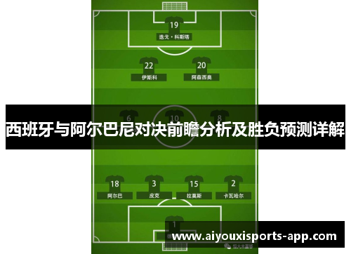 西班牙与阿尔巴尼对决前瞻分析及胜负预测详解